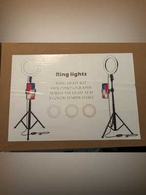 Ring Light Kit, Video Photogtaphy Lighting NEW